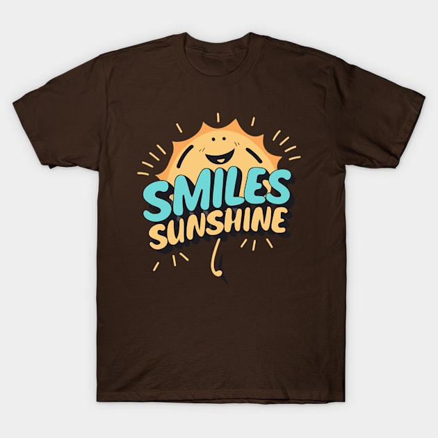 Smiles & Sunshine T-Shirt by nefuku